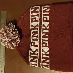 PINK beanie